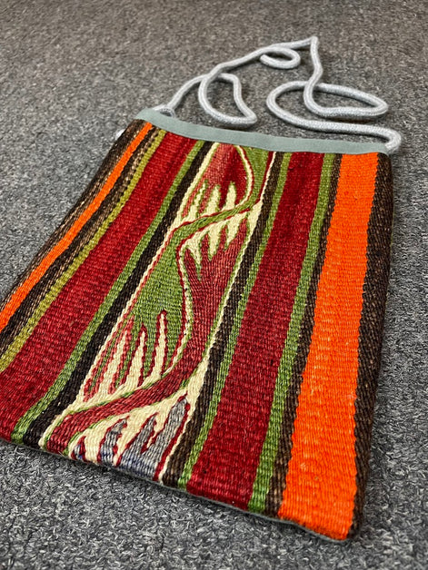 Turkish Kilim Purse - Medium