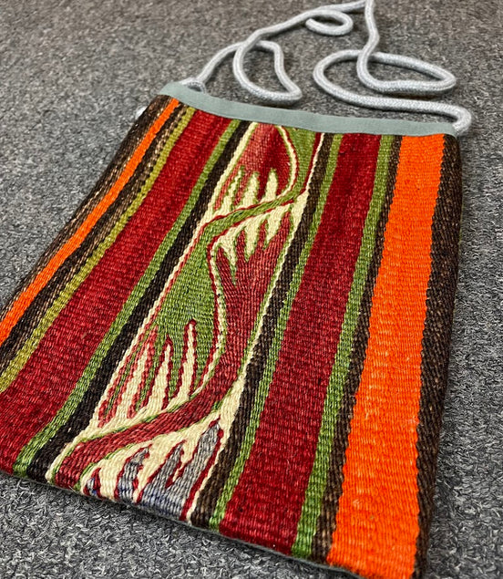 Turkish Kilim Purse - Medium