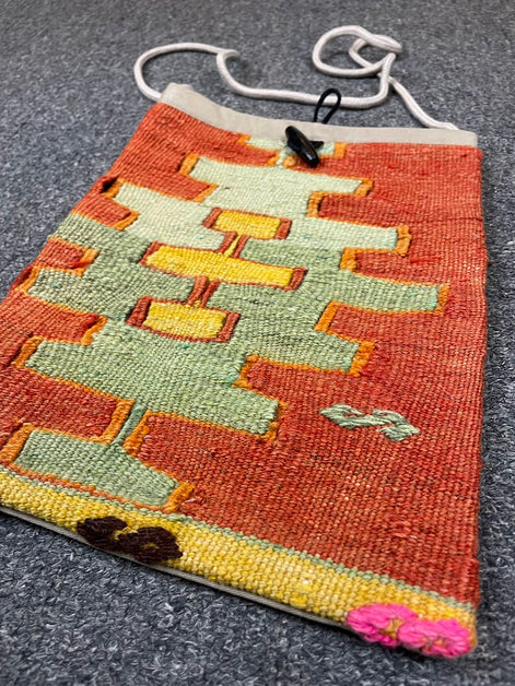Turkish Kilim Purse - Large