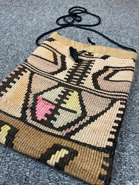 Turkish Kilim Purse - Medium