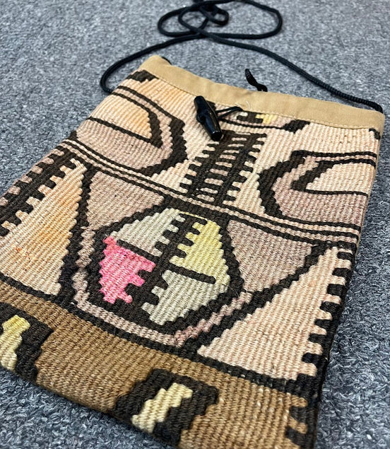 Turkish Kilim Purse - Medium