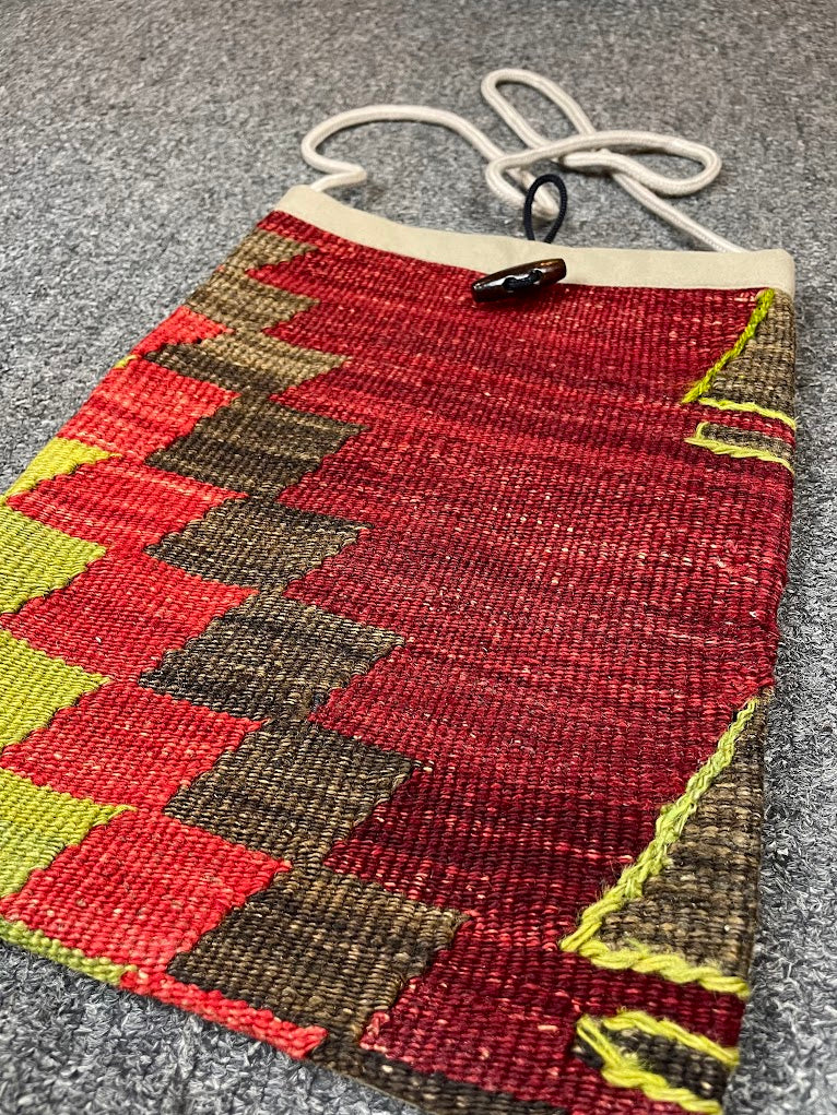 Turkish Kilim Purse - Large