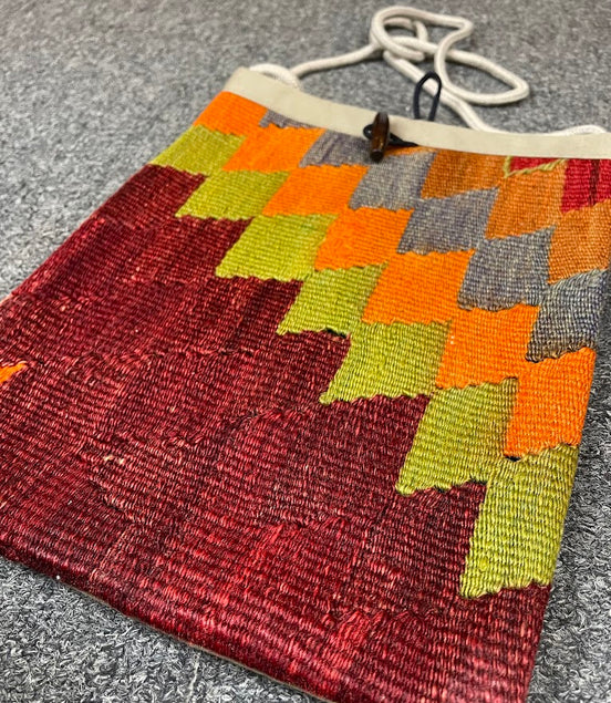 Turkish Kilim Purse - Large