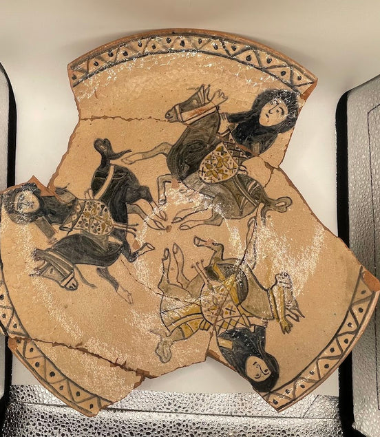 Ancient Seljuk Mina'i Bowl