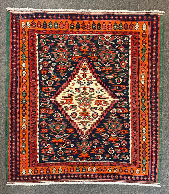 Iranian Senneh 3'10 x 4'2