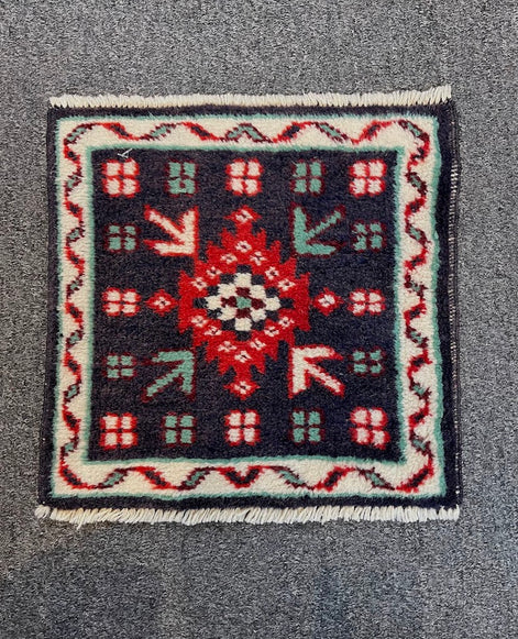 Anatolian Mini Rug 1'2 x 1'2