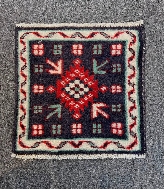 Anatolian Mini Rug 1'2 x 1'2