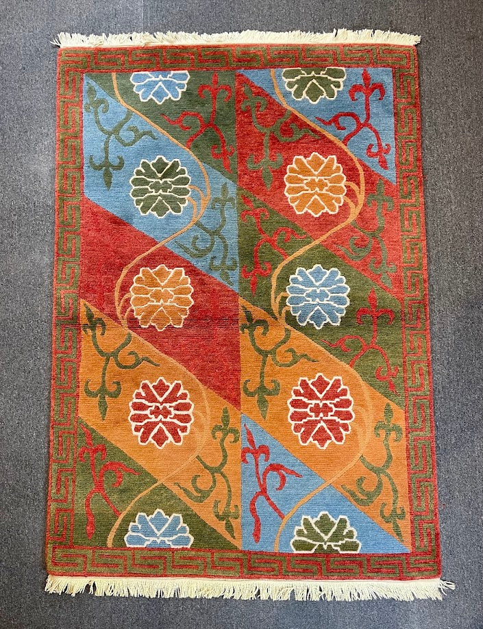 Tibetan Lotus 4'0 x 5'11