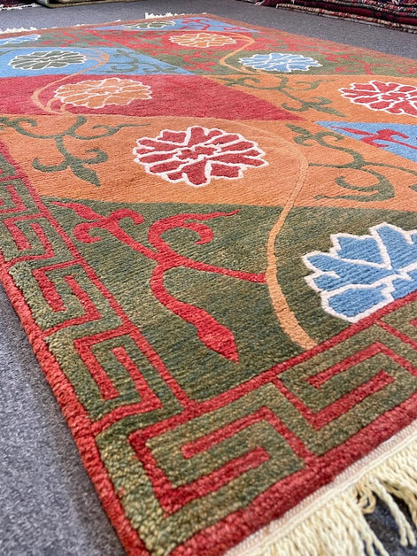 Tibetan Lotus 4'0 x 5'11
