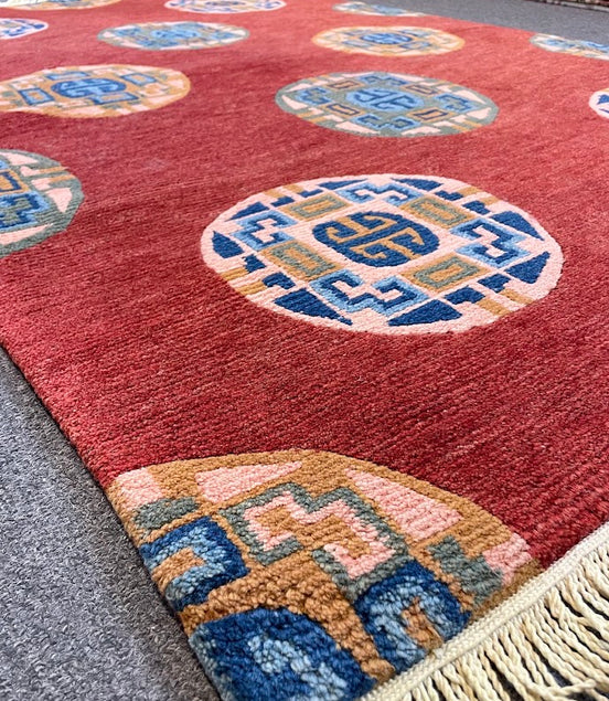 Tibetan Coin 4'1 x 5'11