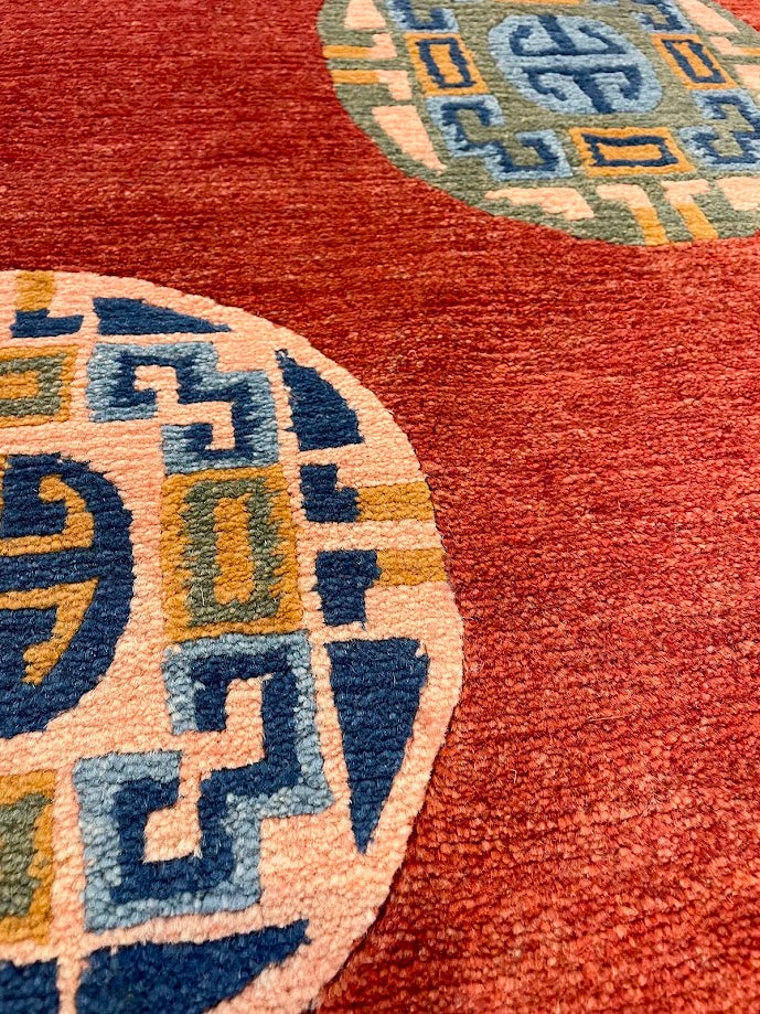 Tibetan Coin 4'1 x 5'11