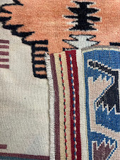 Turkish Kilim/Pile Combo 3'2 x 3'10