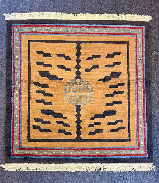 Tibetan Cotemporary Tiger 4'0 x 4'0