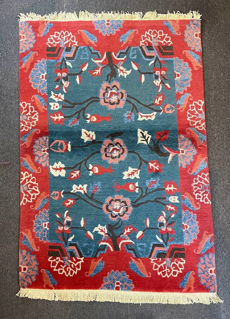 Tibetan Lotus 3'11 x 5'10