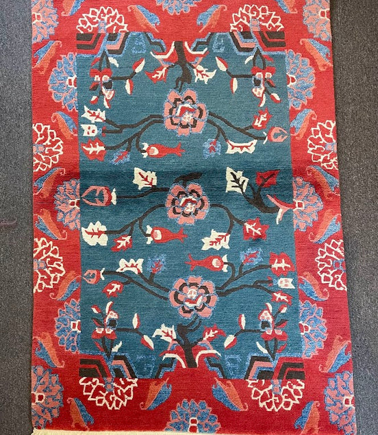 Tibetan Lotus 3'11 x 5'10