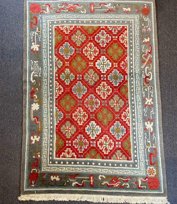Tibetan Shirla Metole 3'11 x 5'9