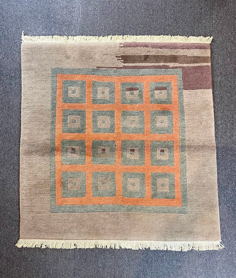 Tibetan Window 3'11 x 4'1