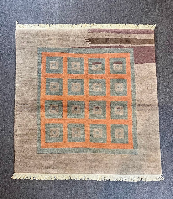 Tibetan Window 3'11 x 4'1