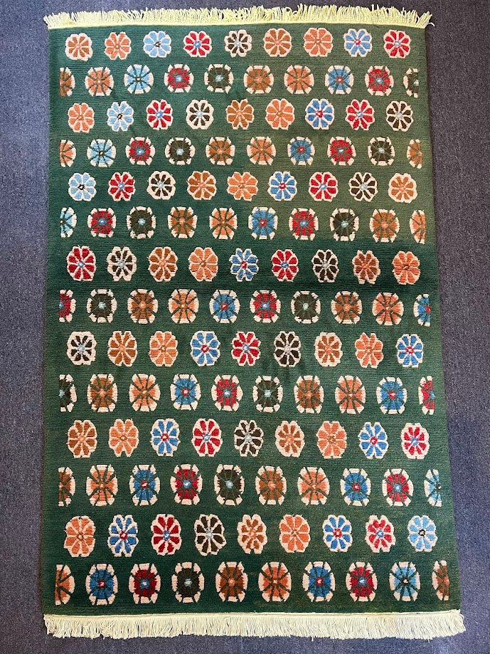 Tibetan Floral 3'11 x 6'2