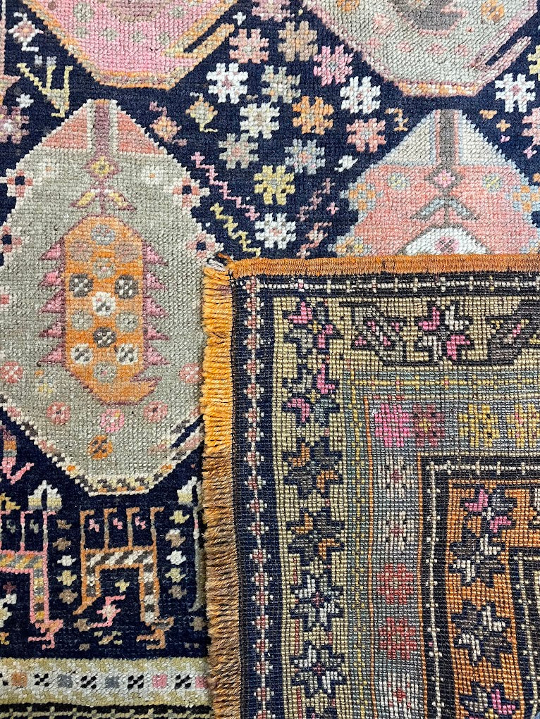 Antique Caucasian Shirvan 4'0 x 8'7