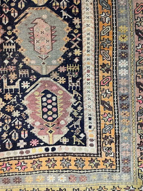 Antique Caucasian Shirvan 4'0 x 8'7