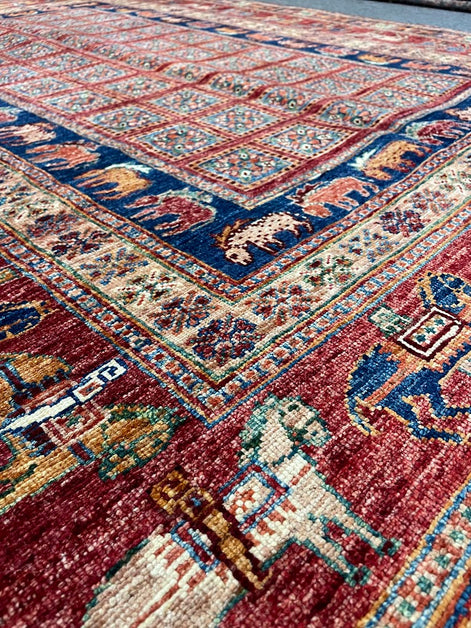 Afghan Pazyryk 5'0 x 6'8