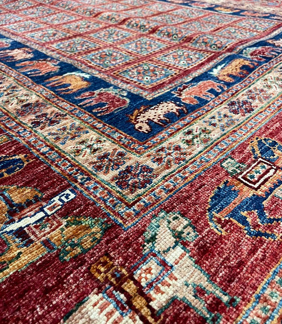 Afghan Pazyryk 5'0 x 6'8