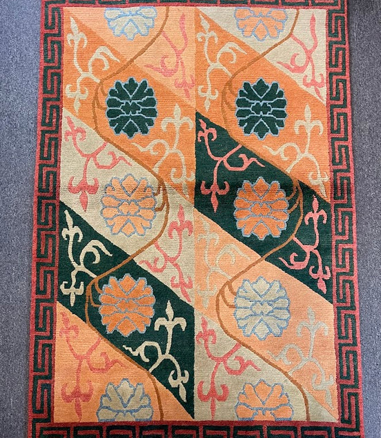 Tibetan Lotus 4'0 x 6'0