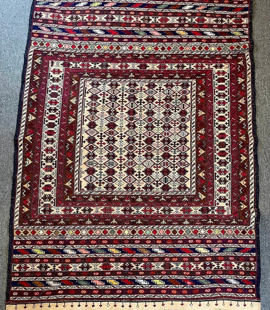 Afghan Maliki Sumak 4'4 x 6'3