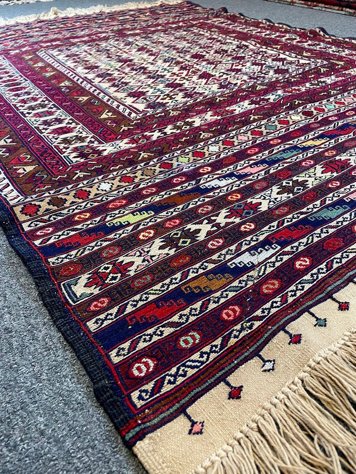 Afghan Maliki Sumak 4'4 x 6'3