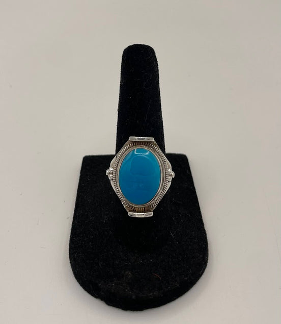 Persian Turquoise Silver Ring
