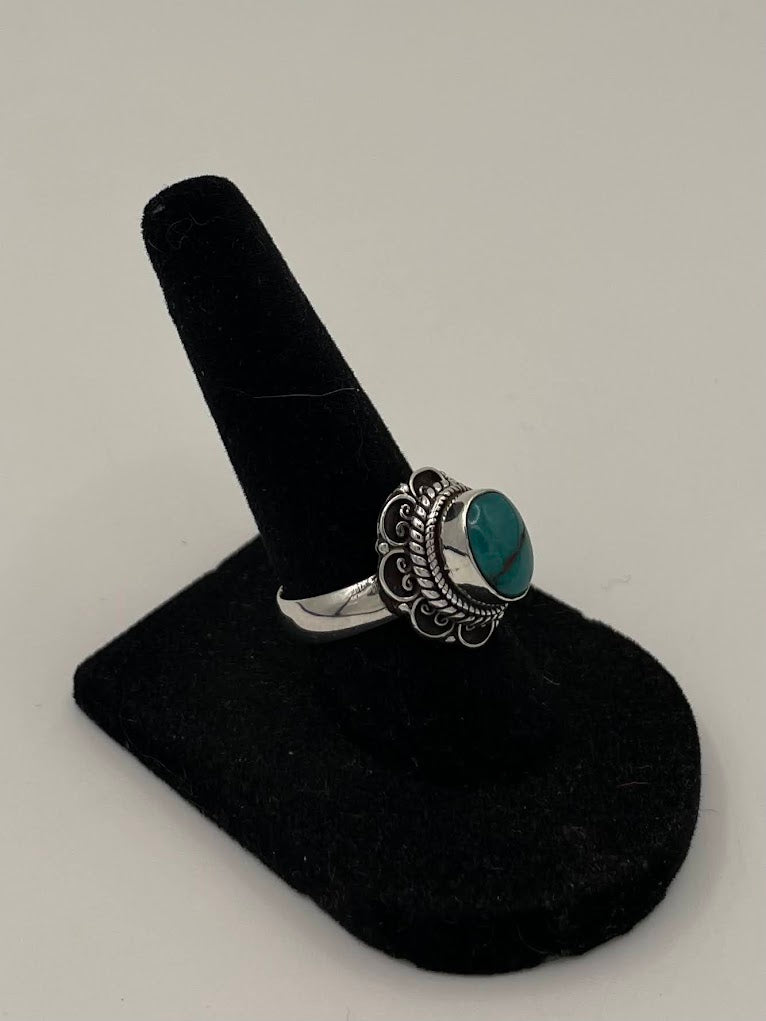 Turquoise Silver Ring