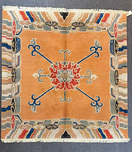 Tibetan Lotus 5'0 x 5'0