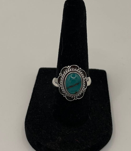Turquoise Silver Ring