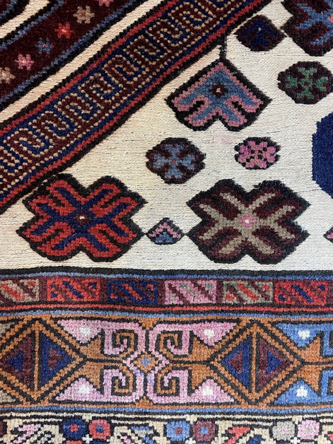 Afghan Baluch Sumak/Pile Combo 4'2 x 4'6