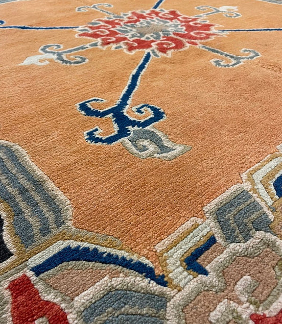 Tibetan Lotus 5'0 x 5'0