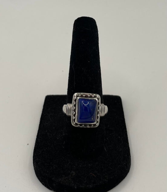 Lapis Lazuli Silver Ring