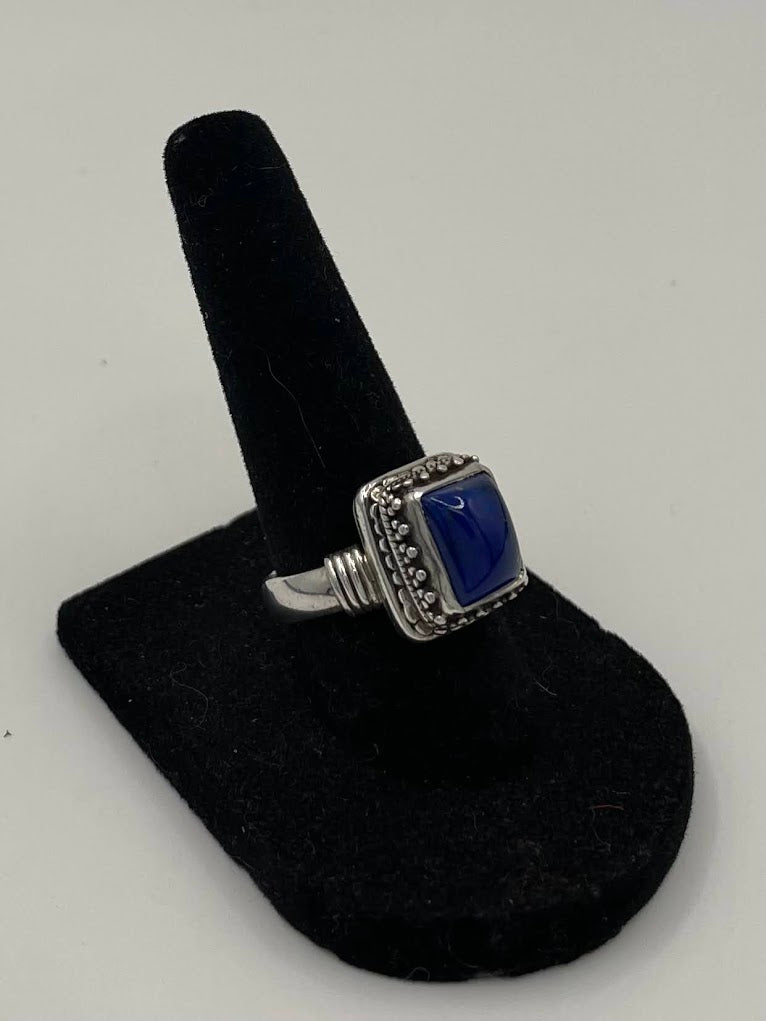 Lapis Lazuli Silver Ring