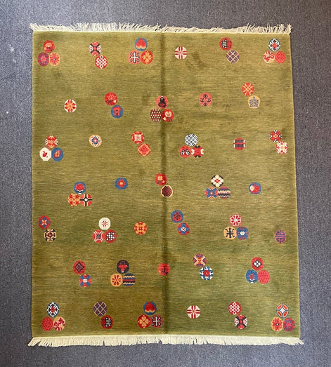 Tibetan Contemporary 5'0 x 5'10