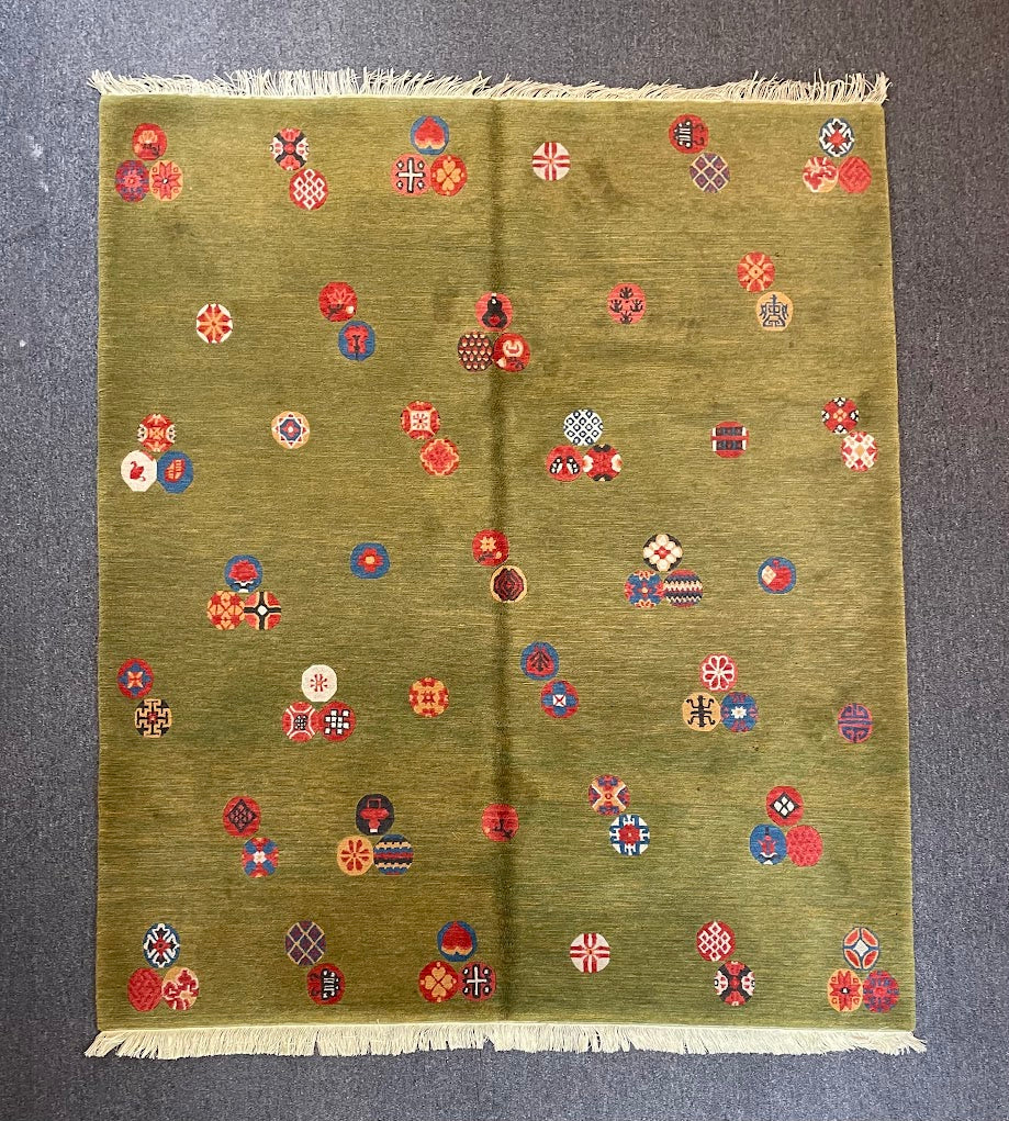 Tibetan Contemporary 5'0 x 5'10