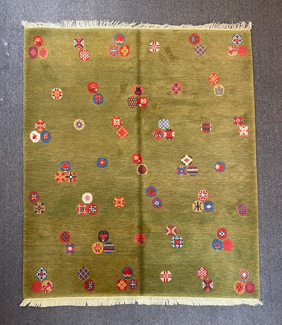 Tibetan Contemporary 5'0 x 5'10