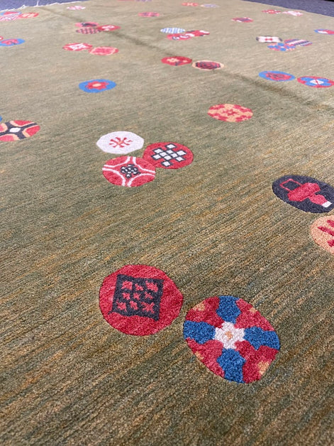 Tibetan Contemporary 5'0 x 5'10