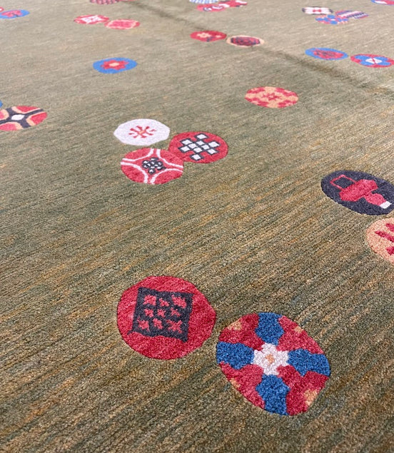 Tibetan Contemporary 5'0 x 5'10