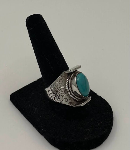 Turquoise Silver Ring