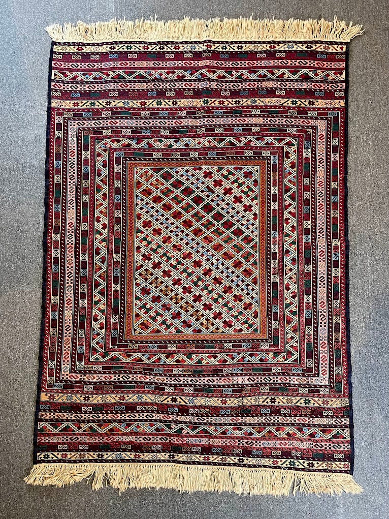 Afghan Maliki Sumak 3'11 x 5'9
