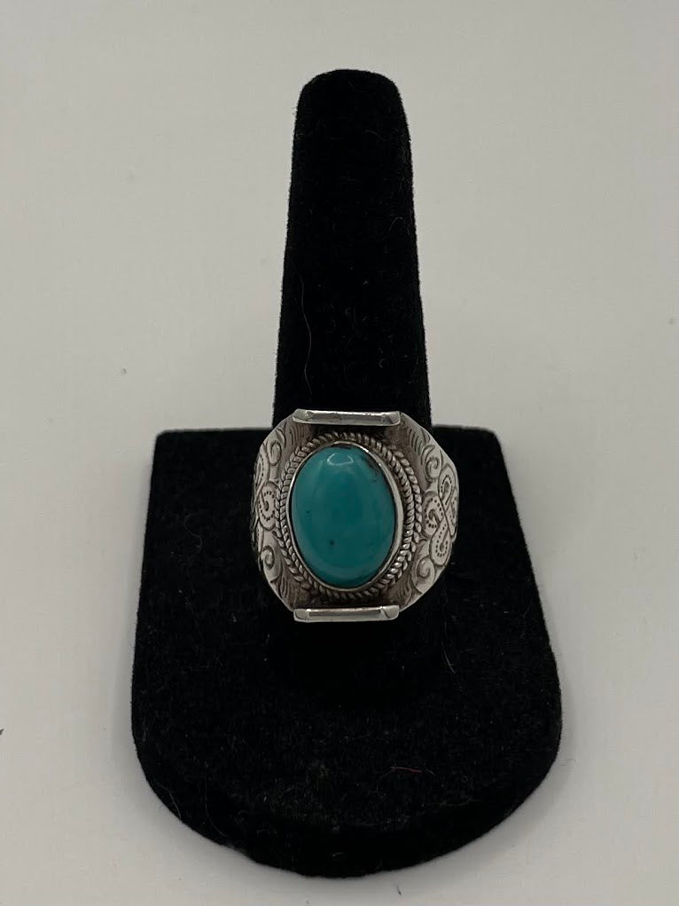 Turquoise Silver Ring