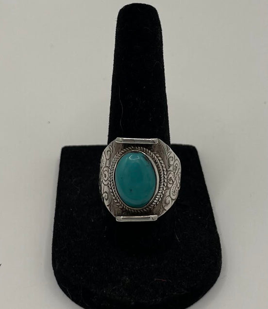 Turquoise Silver Ring