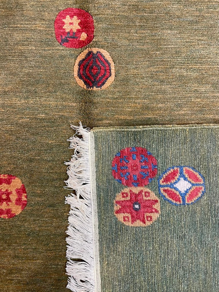 Tibetan Contemporary 5'0 x 5'10