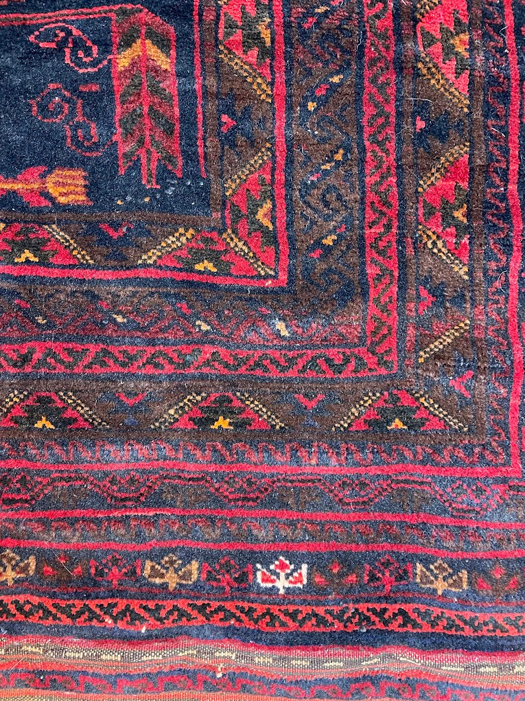 Afghan Baluch 5'1 x 8'4