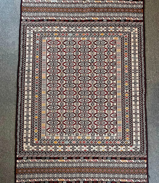 Afghan Maliki Sumak 4'1 x 6'5